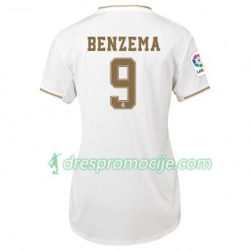 Real Madrid Dres Karim Benzema 9 Ženska Domaći 2019/20 Kratkih Rukava